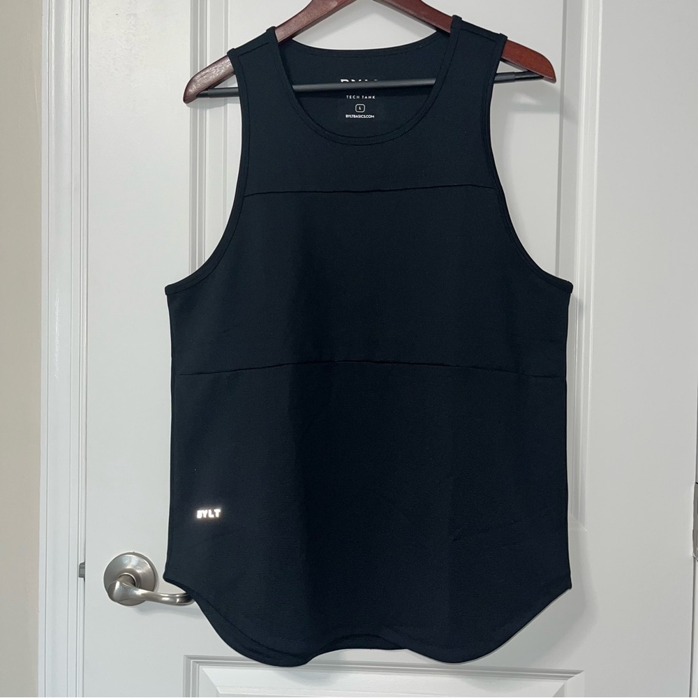 BYLT Basics Black Tech Tank Top
